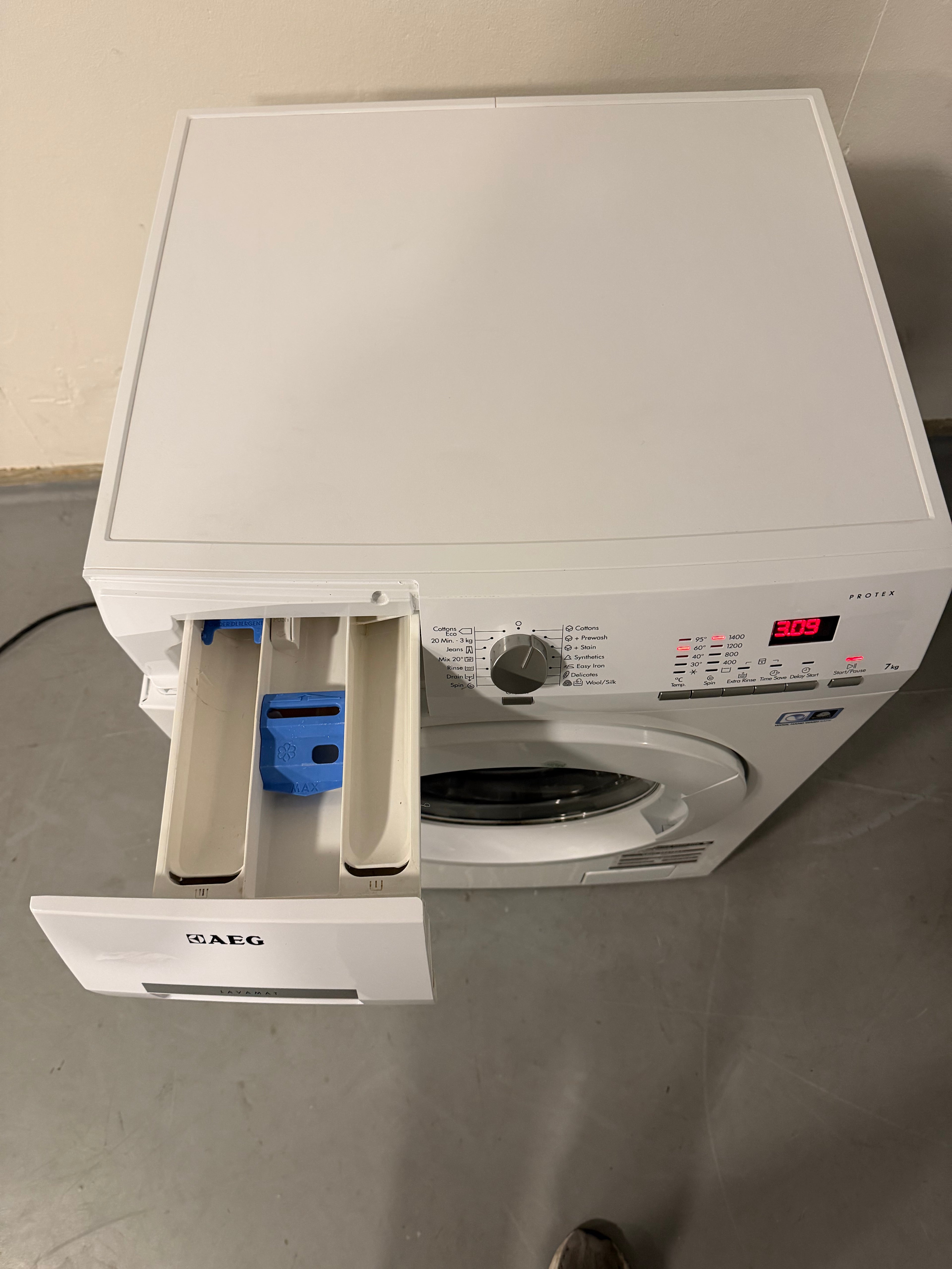AEG vaskemaskin 7kg ProTex – Driftssikker kvalitet – GRATIS LEVERING i oslo viken